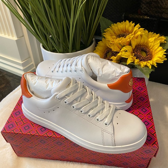 TORY BURCH HOWELL COURT LACE UP SNEAKERS - Picture 2 of 9